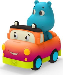 B.Toys  Miękkie autko sensoryczne z wesołym pasażerem Land of B. Pick-up z Hipciem, 1+ uniwersalny 1