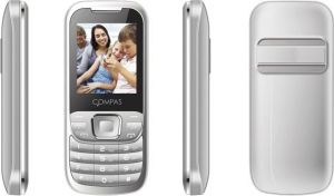 Telefon komórkowy Compas Mini Dual Sim, Biały (41914) 1