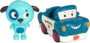 B.Toys Miękkie autko sensoryczne radiowóz z pieskiem Land of B. 6