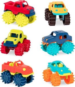 B.Toys B. Toys, Thunder Monster Monster Trucks zestaw 6 Monster Trucków, 2+ uniwersalny 1