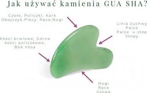 Yeye Zestaw roller + kamień Gua Sha do masażu i relaksu - różowy kwarc 3