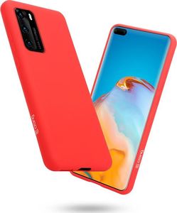 Crong Crong Color Cover etui plecki na Huawei P40 (czerwony) 2