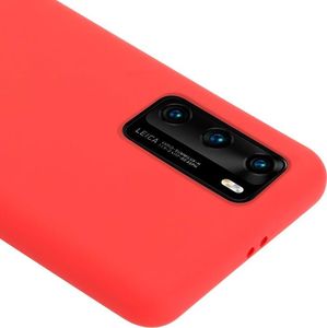 Crong Crong Color Cover etui plecki na Huawei P40 (czerwony) 9