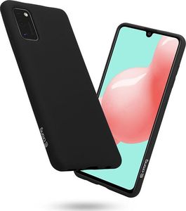 Crong Crong Color Cover etui plecki na Samsung Galaxy A41 (czarny) 2