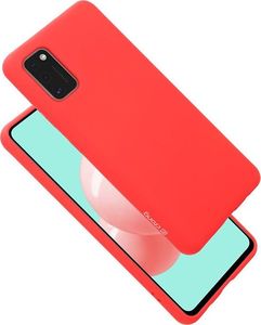 Crong Crong Color Cover etui plecki na Samsung Galaxy A41 (czerwony) 6