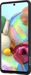 Crong Crong Color Cover etui plecki na Samsung Galaxy A71 (czarny) 3