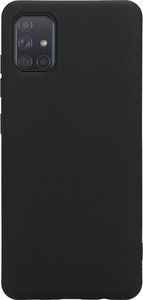 Crong Crong Color Cover etui plecki na Samsung Galaxy A71 (czarny) 4