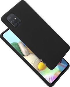 Crong Crong Color Cover etui plecki na Samsung Galaxy A71 (czarny) 6