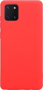 Crong Crong Color Cover etui plecki na Samsung Galaxy Note 10 Lite (czerwony) 4