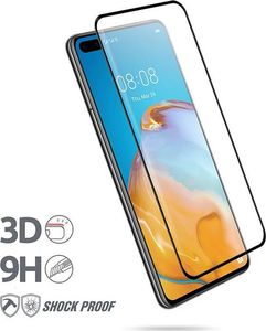 Crong Crong 3D Armour Glass Szkło Hartowane 9H na ekran Huawei P40 + ramka instalacyjna 2