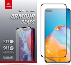 Crong Crong 3D Armour Glass Szkło Hartowane 9H na ekran Huawei P40 + ramka instalacyjna 6