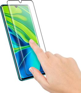 Crong Crong 3D Armour Glass Szkło Hartowane 9H na ekran Xiaomi Mi Note 10 / Note 10 Pro + ramka instalacyjna 6