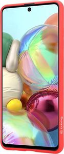 Crong Crong Color Cover etui plecki na Samsung Galaxy A71 (czerwony) 3
