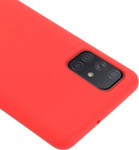 Crong Crong Color Cover etui plecki na Samsung Galaxy A71 (czerwony) 8