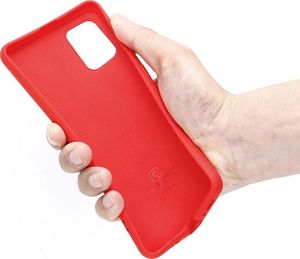 Crong Crong Color Cover etui plecki na Samsung Galaxy A71 (czerwony) 9