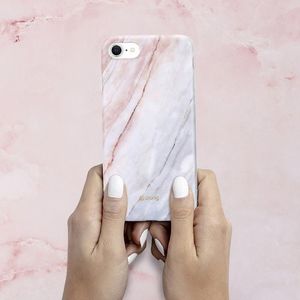 Crong Crong Marble etui ochronne na iPhone SE 2020 / 8 / 7 (różowy) 5