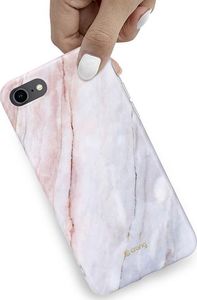 Crong Crong Marble etui ochronne na iPhone SE 2020 / 8 / 7 (różowy) 6