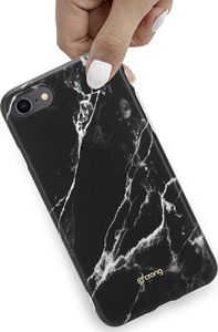 Crong Crong Marble etui ochronne na iPhone SE 2020 / 8 / 7 (czarny) 6