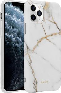 Crong Crong Marble Case etui ochronne na iPhone 11 Pro (biały) 2