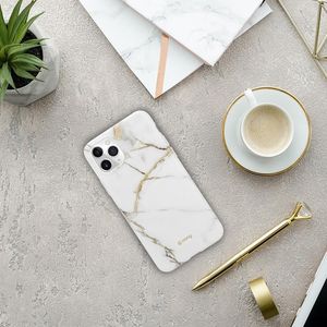 Crong Crong Marble Case etui ochronne na iPhone 11 Pro (biały) 7