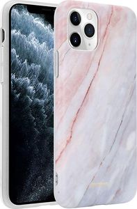 Crong Crong Marble Case etui ochronne na iPhone 11 Pro (różowy) 2