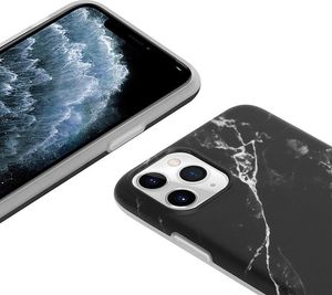 Crong Crong Marble Case etui ochronne na iPhone 11 Pro (czarny) 3