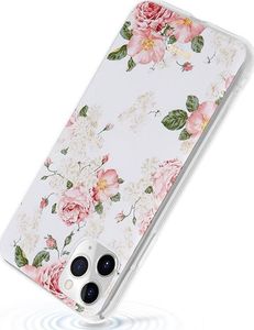 Crong Crong Flower Case etui ochronne na iPhone 11 Pro (wzór 02) 4