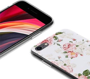 Crong Crong Flower etui ochronne na iPhone SE 2020 / 8 / 7 (wzór 02) 3