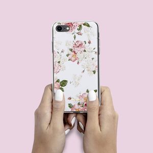 Crong Crong Flower etui ochronne na iPhone SE 2020 / 8 / 7 (wzór 02) 5