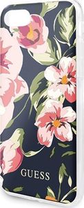 Guess Guess GUHCI8PCUTRFL03 iPhone 7/8/SE 2020 granatowy/navy N3 Flower Collection Shiny uniwersalny 3