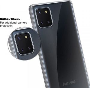 Crong Crong Crystal Slim Cover - Etui Samsung Galaxy Note 10 Lite (przezroczysty) 4