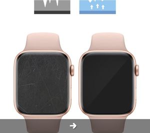 Ringke Antybakteryjna folia Ringke Easy Flex Apple Watch 5/4 (40mm) [3 PACK] 6