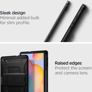 Etui na tablet Spigen SPIGEN TOUGH ARMOR PRO GALAXY TAB S6 LITE 10.4 P610/P615 BLACK 4