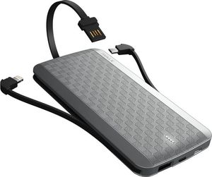 Powerbank iWalk Powerbank iWALK Scorpion 8000 [8000mAh] [srebrny] 1