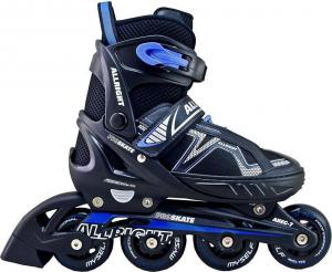 Rolki Allright Proskate rekreacyjne regulowane czarne r. 33-36 1