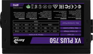 Zasilacz Aerocool VX PLUS 750W (AEROPGSVX-750PLUS-80) 4