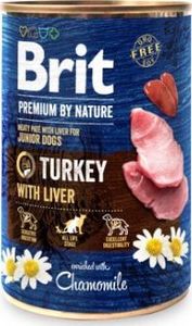 Brit Brit Premium By Nature Turkey with Liver Indyk Wątróbka dla Szczeniąt 400 g 1