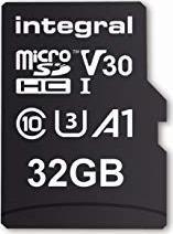 Karta Integral MicroSDHC 32 GB Class 10 UHS-I/U3 A1 V30 (INMSDH32G-100V30) 1
