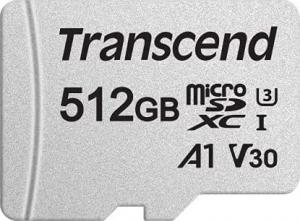 Karta Transcend 300S MicroSDXC 512 GB Class 10 UHS-I/U3 A1 V30 (TS512GUSD300S-A) 2