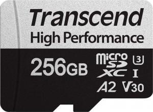 Karta Transcend 330S MicroSDXC 256 GB Class 10 UHS-I/U3 A2 V30 (TS256GUSD330S) 1