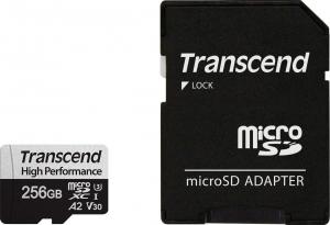 Karta Transcend 330S MicroSDXC 256 GB Class 10 UHS-I/U3 A2 V30 (TS256GUSD330S) 2