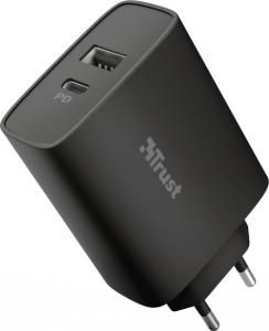 Ładowarka Trust Qmax Ultra-Fast 1x USB-A 1x USB-C 3 A (23558) 5