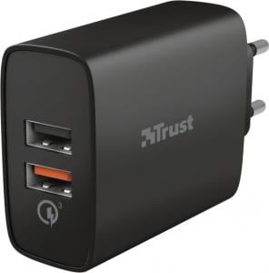 Ładowarka Trust Qmax Ultra-Fast 2x USB-A 3 A (23559) 1