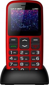Telefon komórkowy WinnerGroup WG8 Czarno-czerwony 2