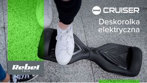 Rebel Deskorolka Elektryczna Cruiser 6,5'' biała 4