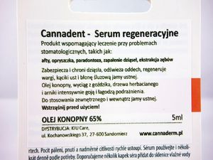Cannaderm  Serum Regeneracyjne na Pleśniawki i Opryszczkę 5 ml 3