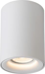 Lampa sufitowa Lucide Oprawa sufitowa tuba biała Lucide BENTOO-LED 09912/05/31 1