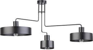 Lampa sufitowa Sigma Czarna lampa podsufitowa do salonu Sigma Vasco 31553 1