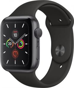 Smartwatch Apple Watch 5 GPS 44mm Grey Alu Czarny  (MWVF2UL/A) 1