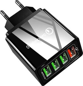 Ładowarka Eleosklep Ładowarka Sieciowa Qualcomm Quick Charge 3.0 4xUSB 1